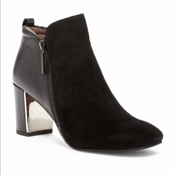 Donald J. Pliner Shoes - Donald J Pliner leather suede booties size 7.5